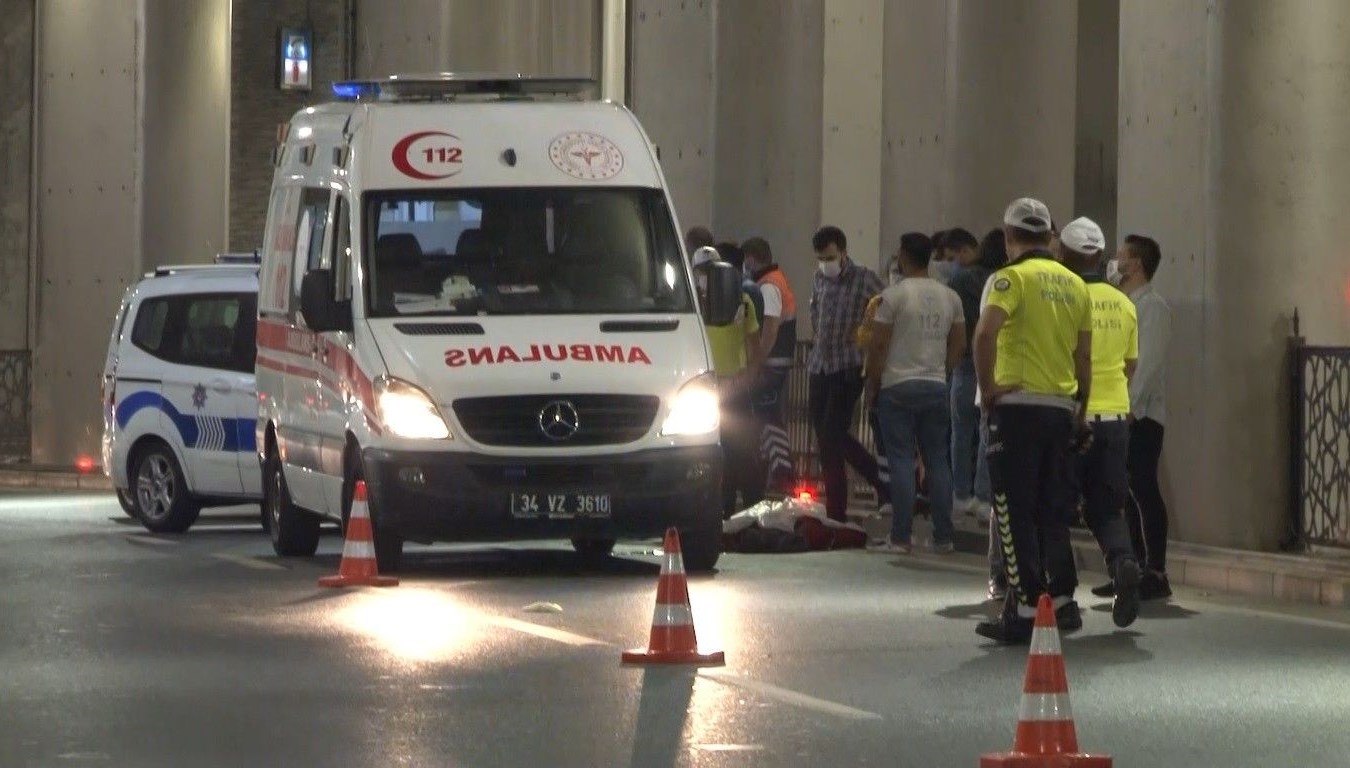 Taksim Tüneli'nde ölümlü kaza