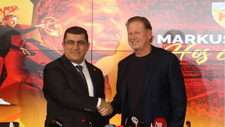 Kayserispor, Gisdol ile imzaladı: "Üst seviyede olacağız"