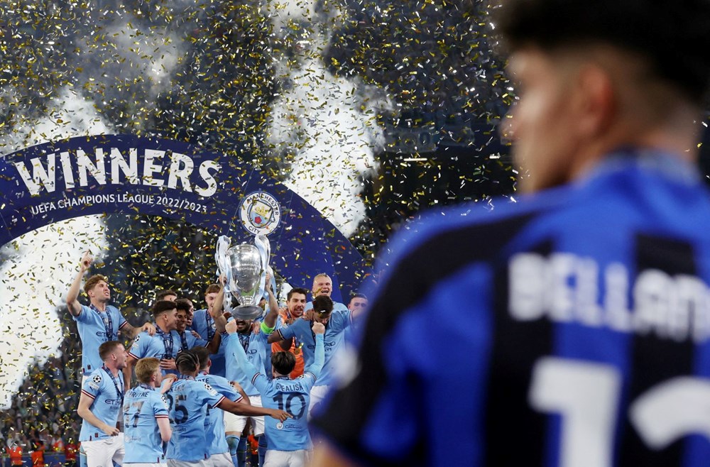 Şampiyonlar Ligi'nde kupa Manchester City'nin - 39