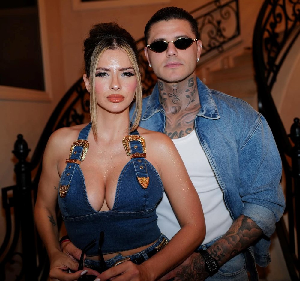 "Mauro Icardi ve China Suarez'un 80'ler Stili: Yeni Moda Seferberliği!" 75 sM40oDAUt0GcziovnlVGlw