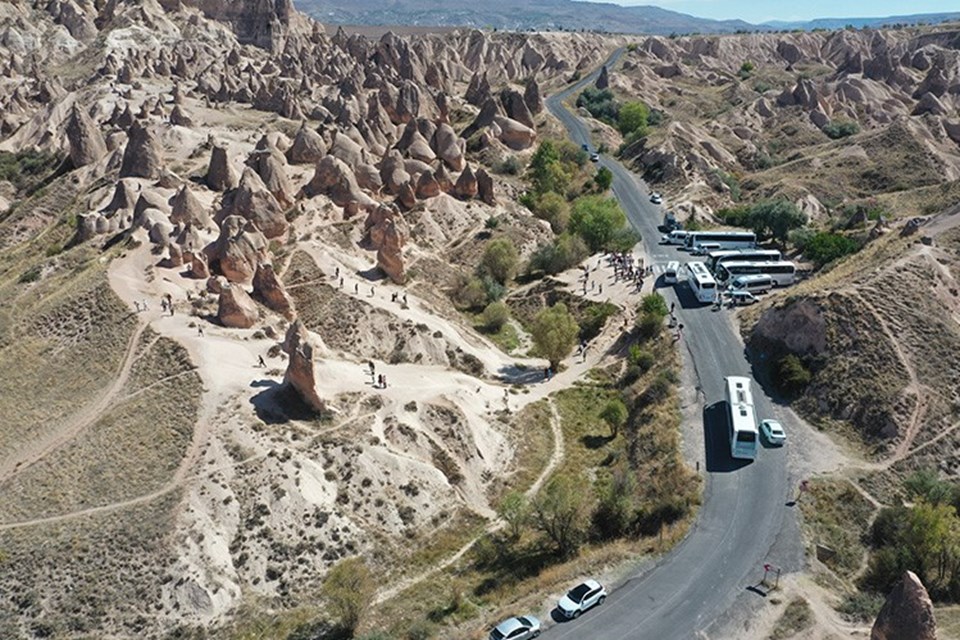 Kapadokya milyonlarca turiste ev sahipliği yapıyor - 1