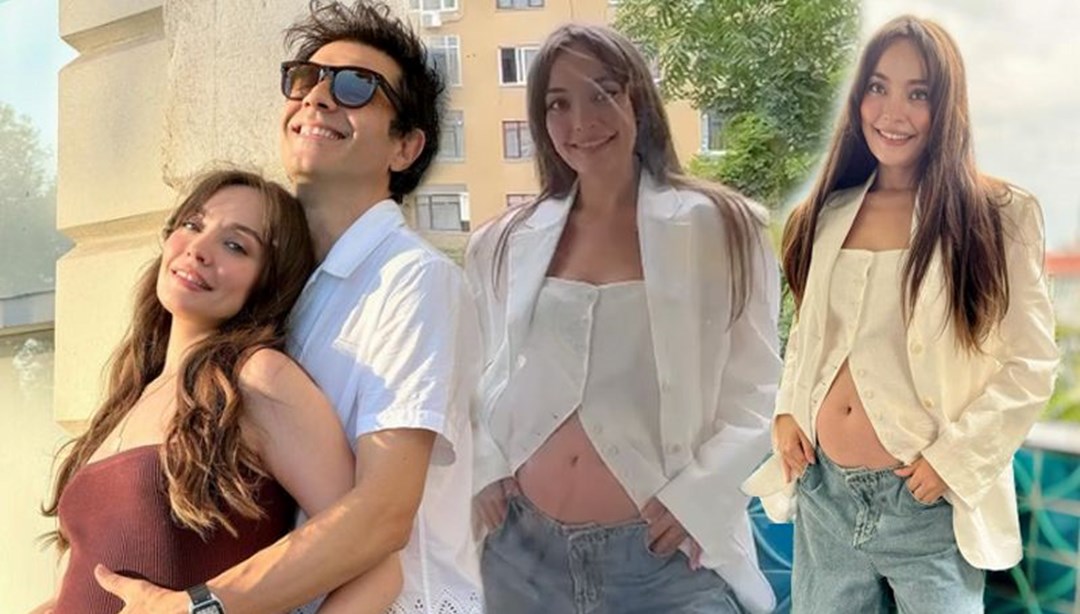Oyuncu Zeynep Tuğçe Bayat'tan karnı burnunda yeni kareler