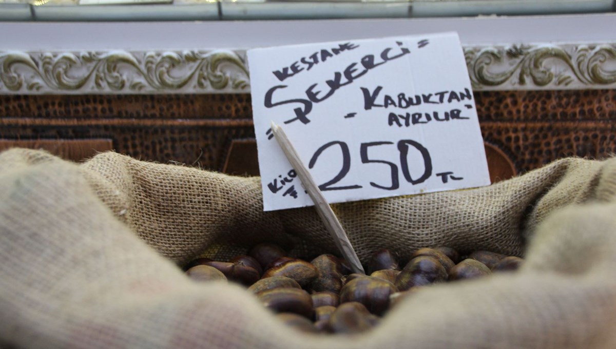 Kestane tezgahlardaki yerini aldı