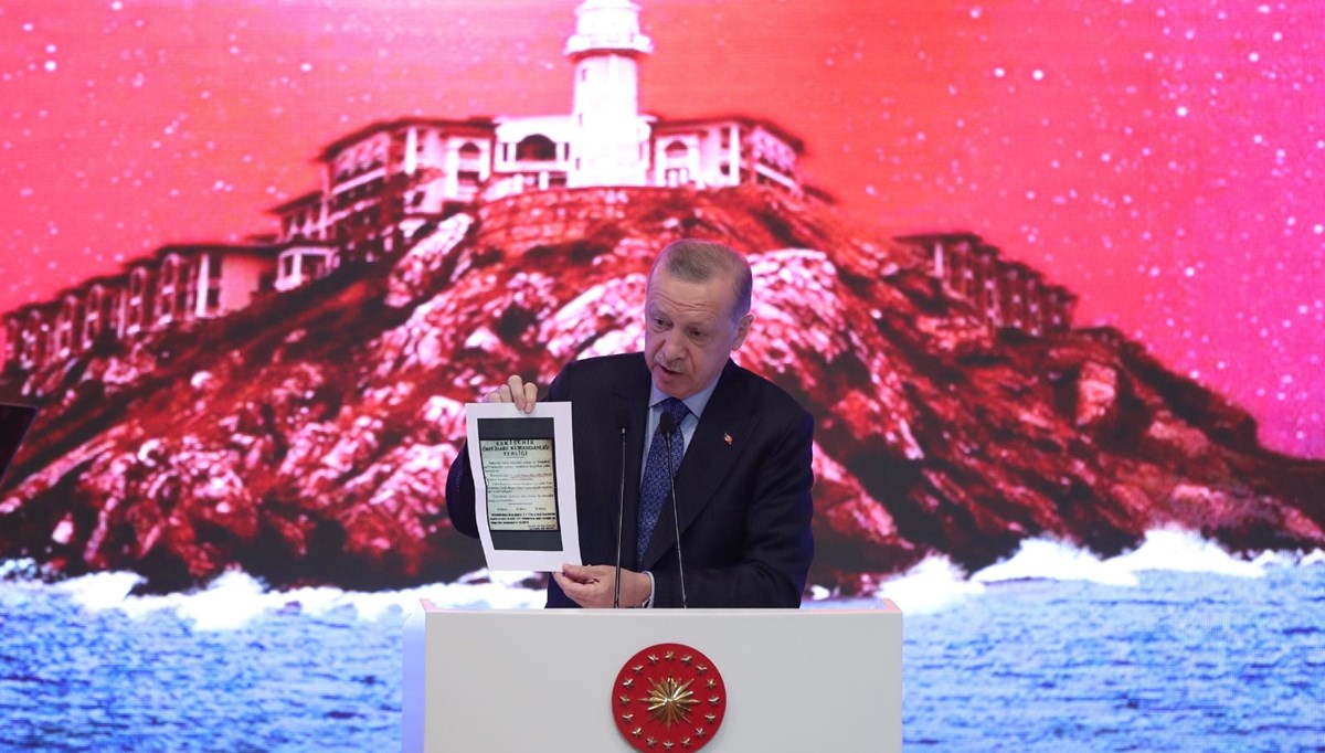 Cumhurbaşkanı Erdoğan, Kılıçdaroğlu'na tarihi belgeyle tepki gösterdi