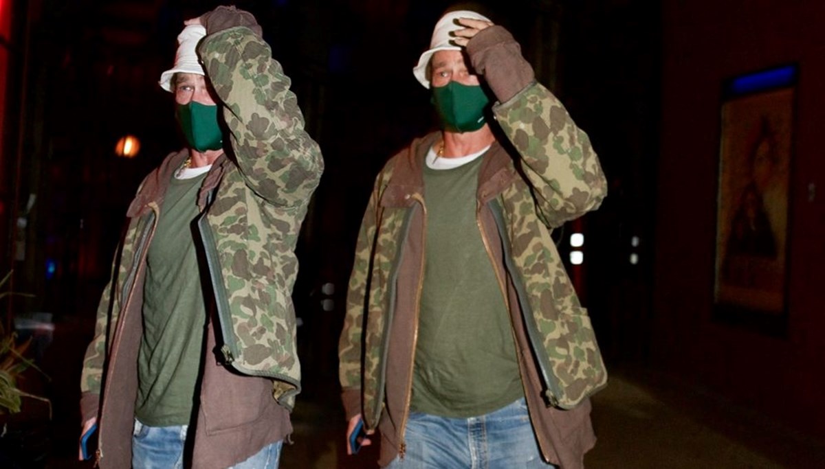 Brad Pitt göbeğiyle gündemde
