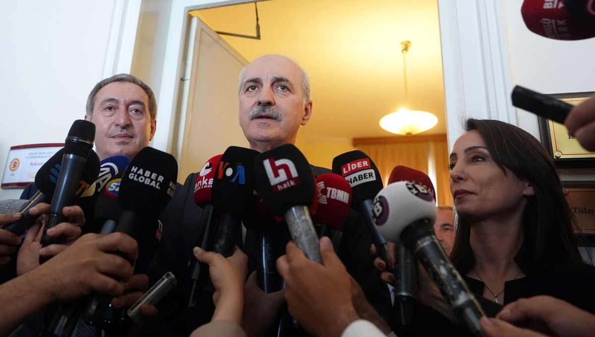 Meclis'te yeni anayasa turu | Numan Kurtulmuş'tan DEM Parti ve Saadet Partisi'ne ziyaret