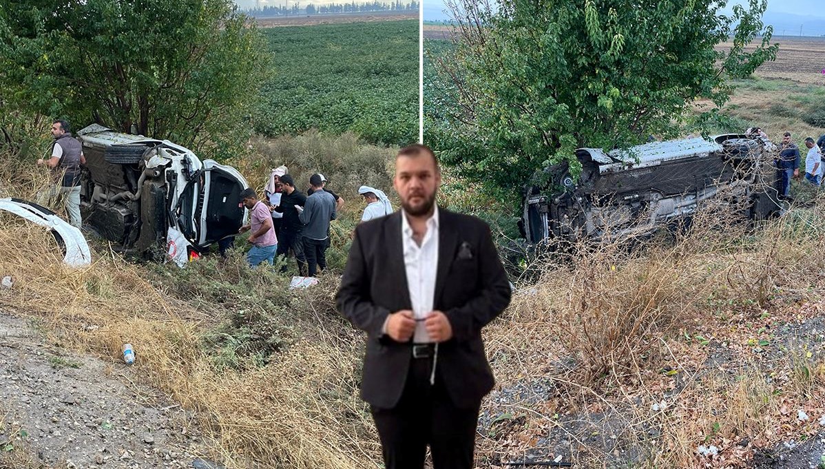 Takla atıp şarampole devrildi: Bir ölü