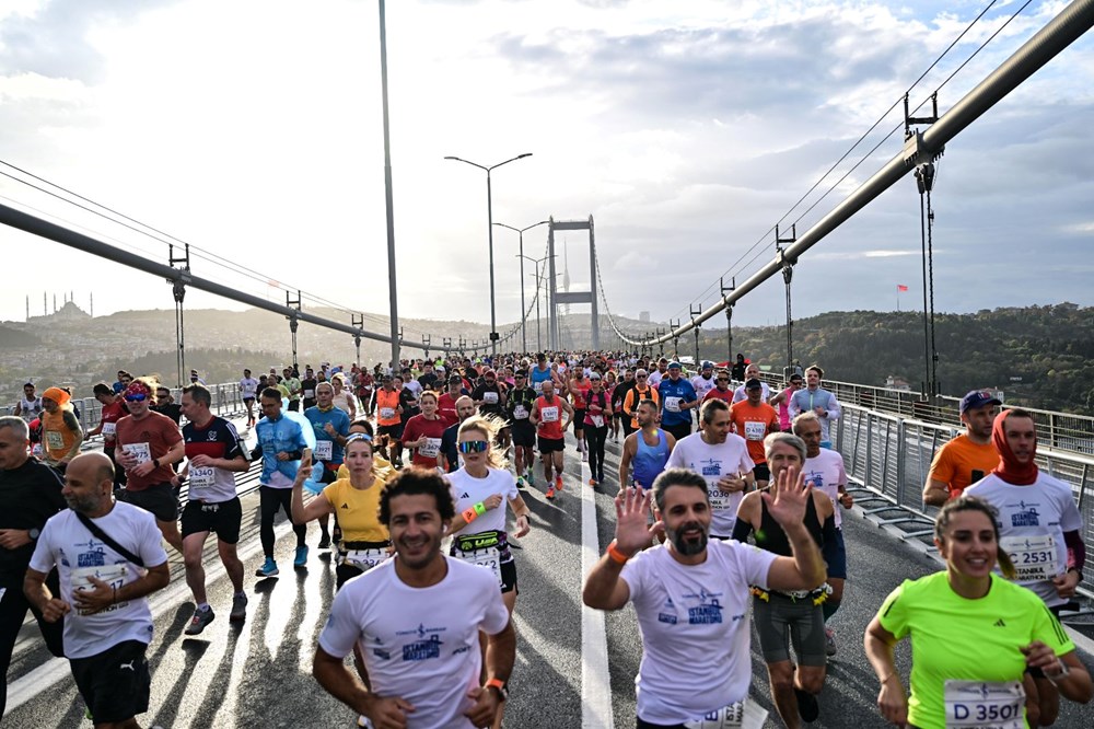 46. İstanbul Maratonu'nun kazanını belli oldu: Halk koşusu başladı - 14