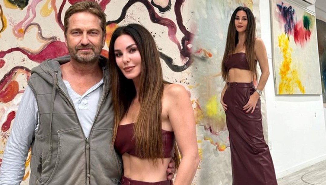 Defne Samyeli dünyaca ünlü oyuncu Gerard Butler ile bir araya geldi