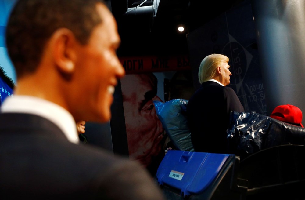 Madame Tussauds müzesi Trump heykelini çöpe attı - 3