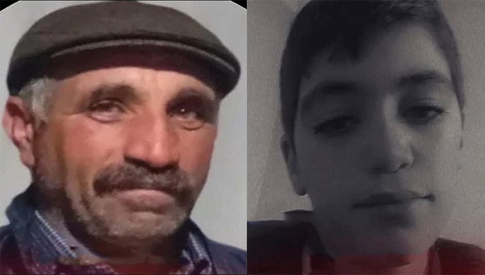 Baba oğulun üzerine yıldırım düştü