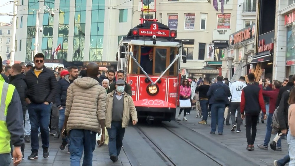 Taksim'de yılbaşı hazırlığı - 2