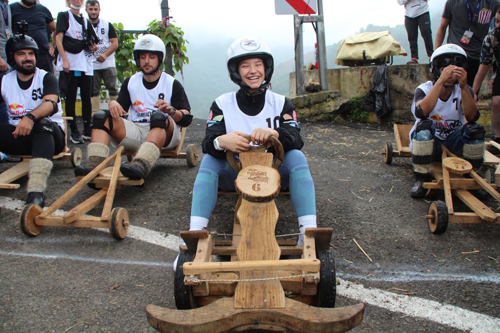 Rize'de 'formulaz' tahta araba yarışları heyecanı - 3