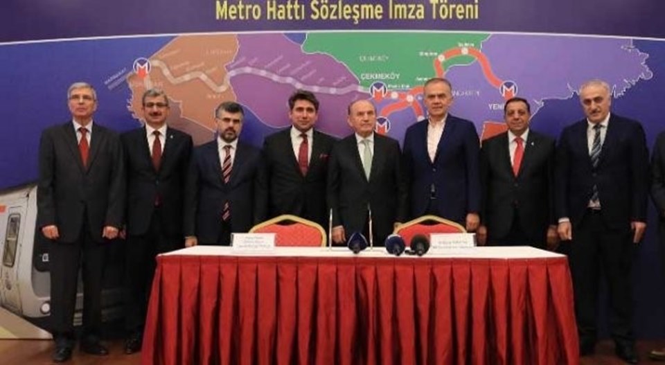 İstanbul'a yeni metro için imzalar atıldı - 1