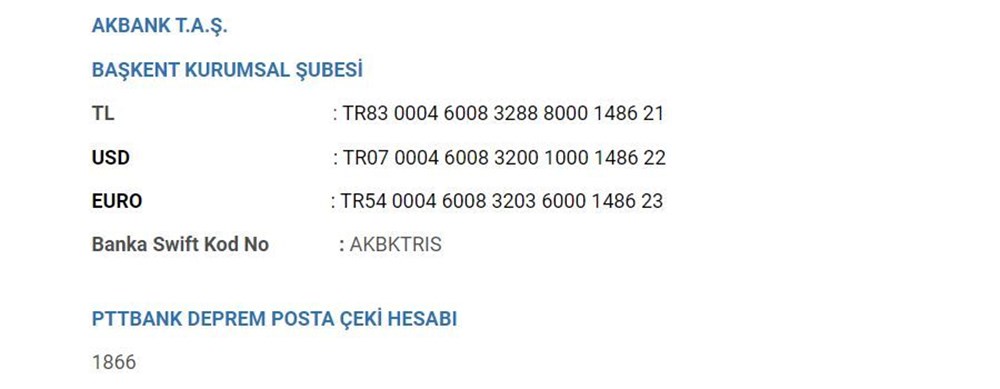 AFAD Deprem Bağışları için hesap bilgilerini paylaştı: AFAD deprem yardımı nasıl, nereden yapılır? - 5