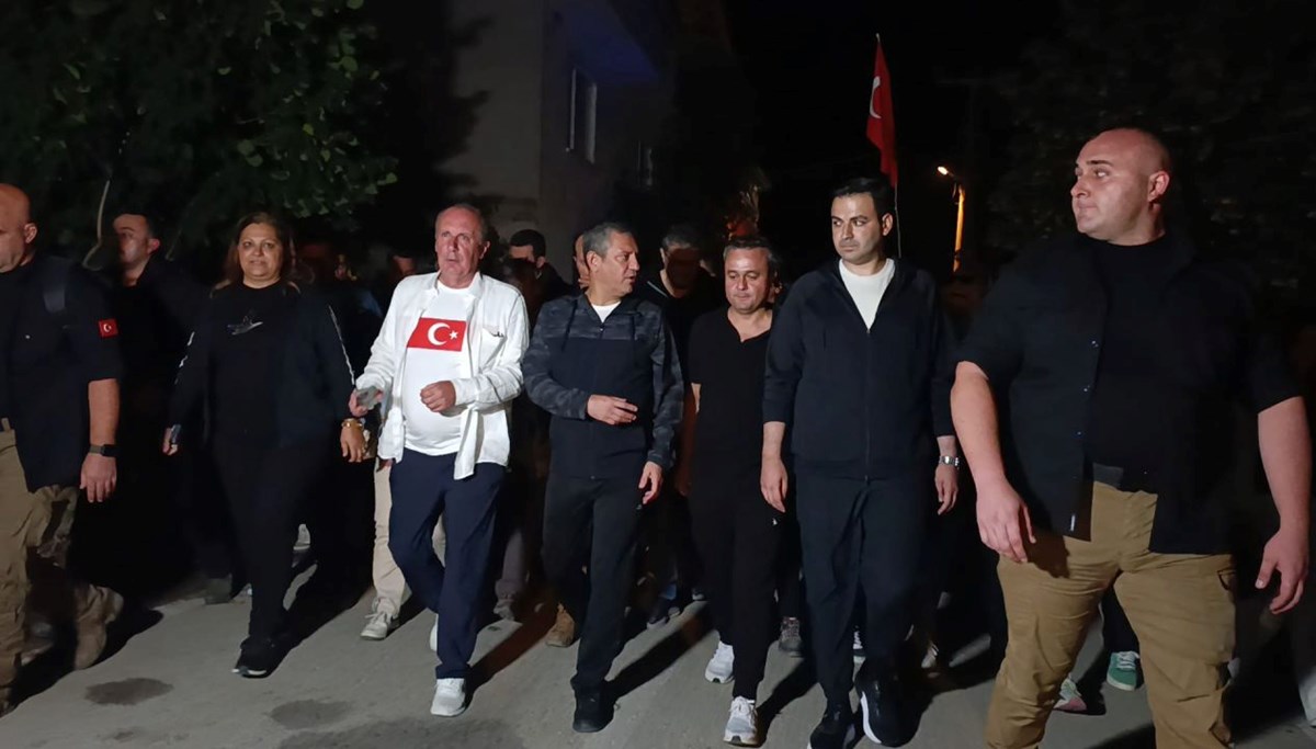 Özgür Özel Şuhut'ta yürüdü