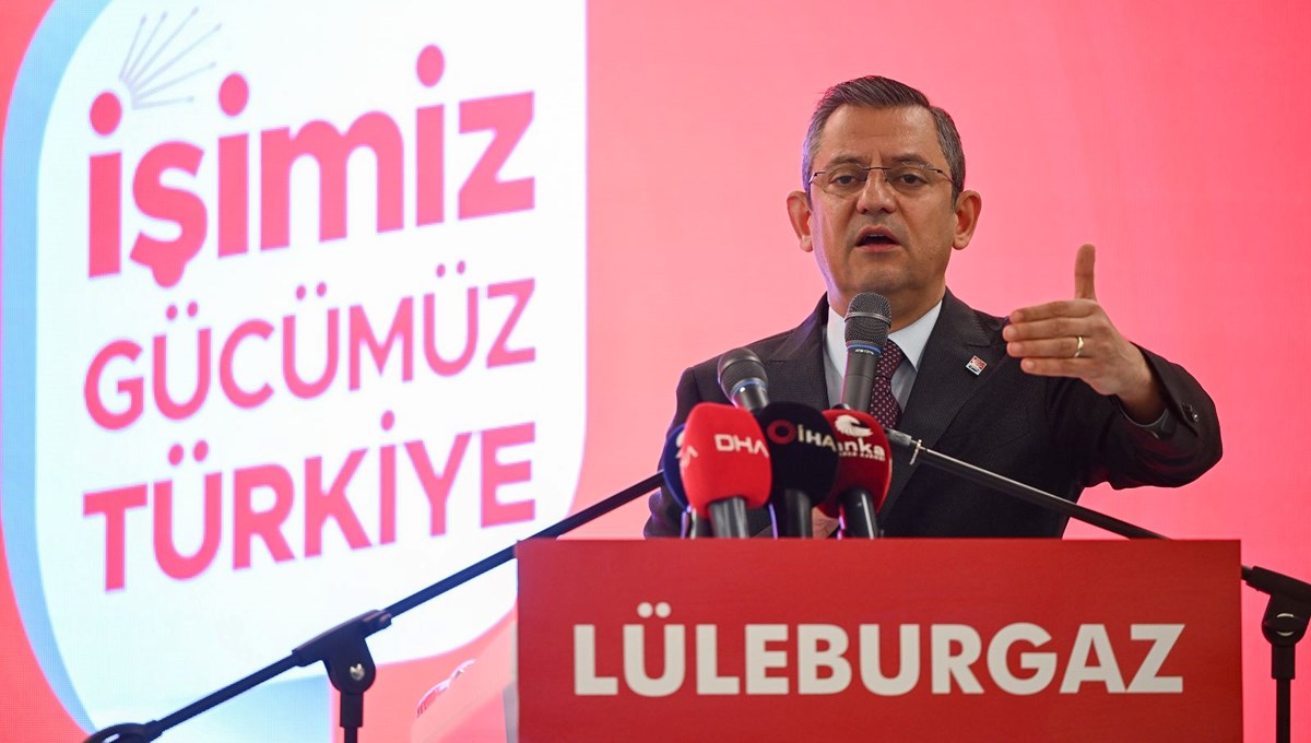 CHP lideri Özel: Sandıkta birleşmeye davet ediyorum CHP lideri Özel: Sandıkta birleşmeye davet ediyorum