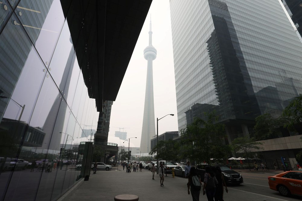 Kanada'daki orman yangınları: Toronto dünyanın havası en kirli şehirleri arasına girdi - 4