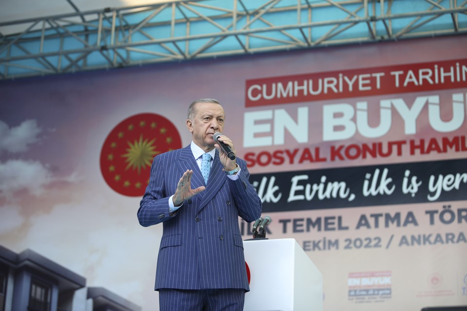 Cumhurbaşkanı Erdoğan: 2028'e kadar 500 bin konutun tamamını bitireceğiz - 1