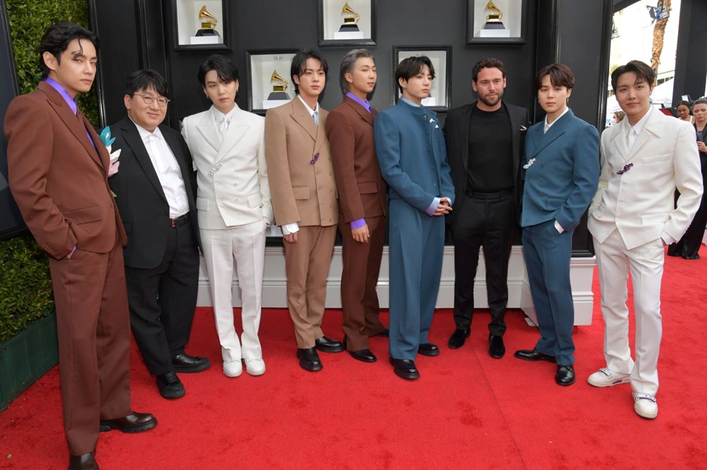 2022 Grammy Ödülleri'nde kırmızı halı şıklığı - 4