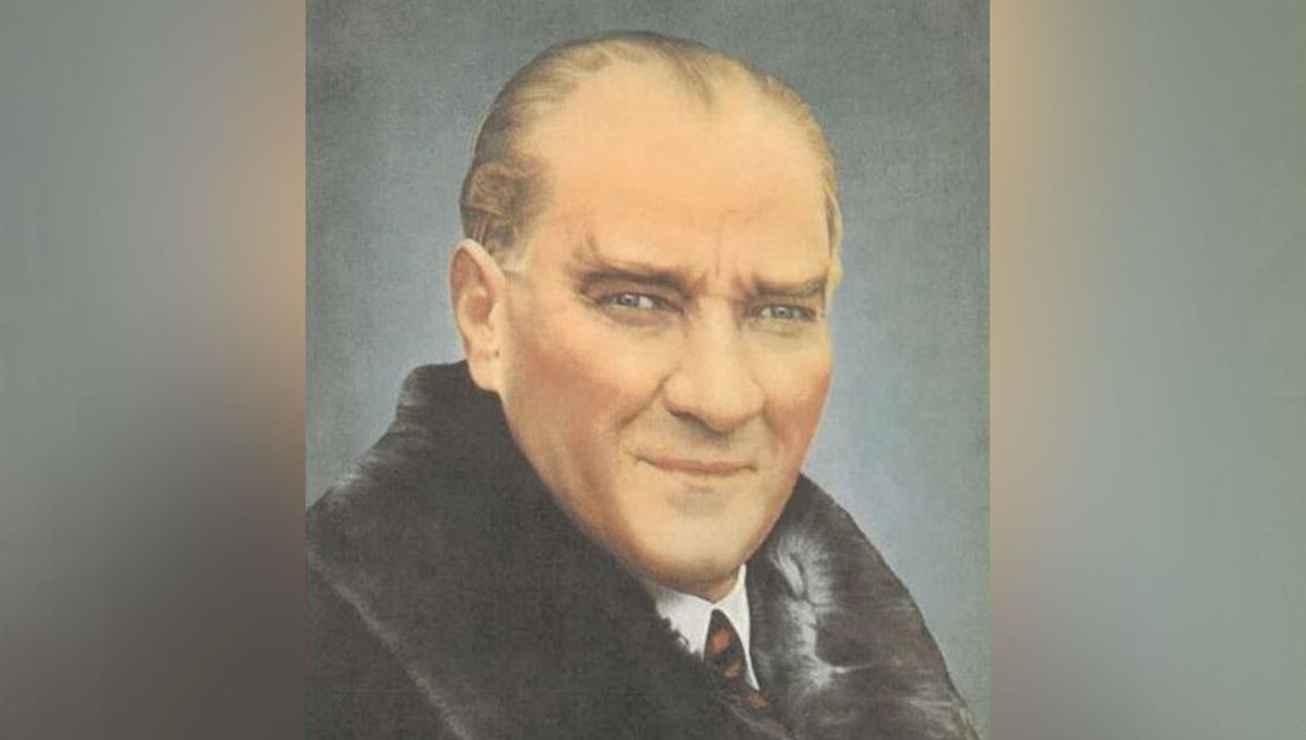 Atatürk'ün orijinal tarihi portresi MEB'in arşivinde Atatürk'ün orijinal tarihi portresi MEB'in arşivinde