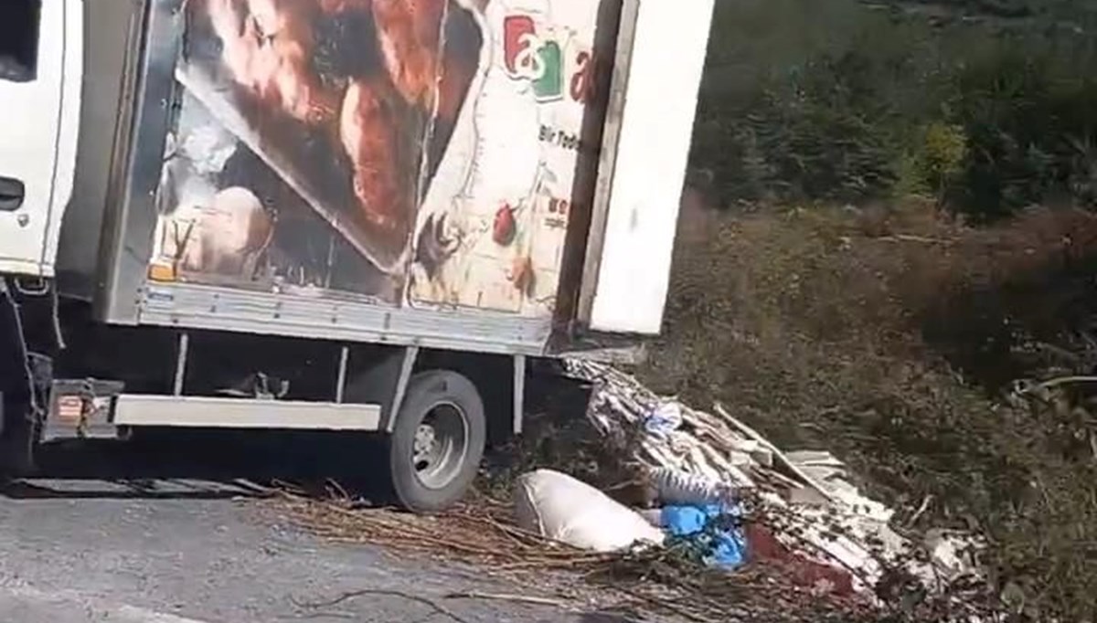 Ormana moloz döken kamyonete ceza Ormana moloz döken kamyonete ceza
