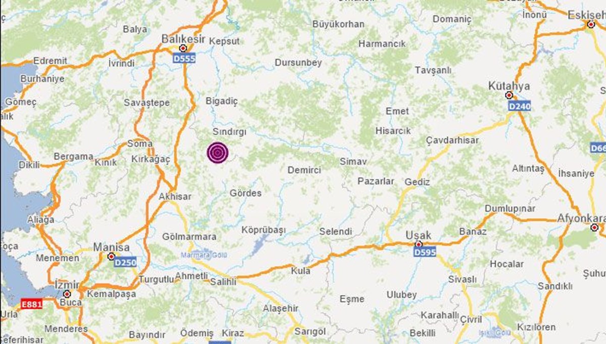 SON DAKİKA:Balıkesir'de 4 büyüklüğünde deprem