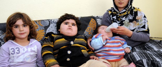 4 yaşında 15 kilo verdi