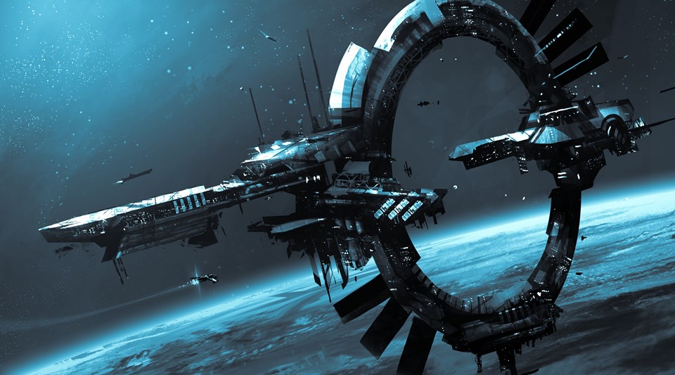 Star Citizen oyunundan bir kare