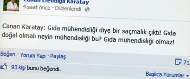 GMO'dan Canan Karatay açıklaması