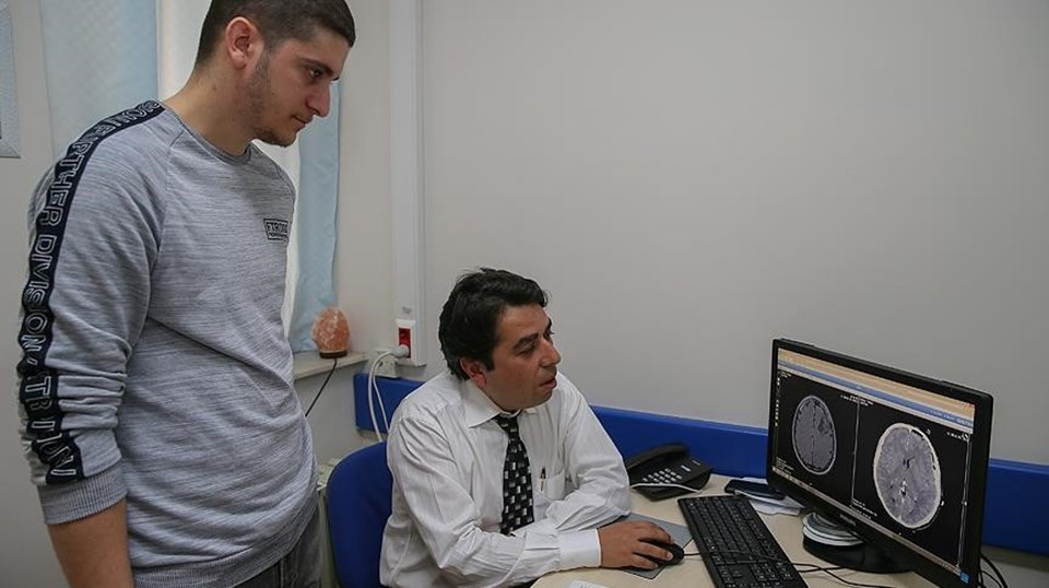 Yakup Kızılay ve doktoru Doç. Hülagü Kaptan