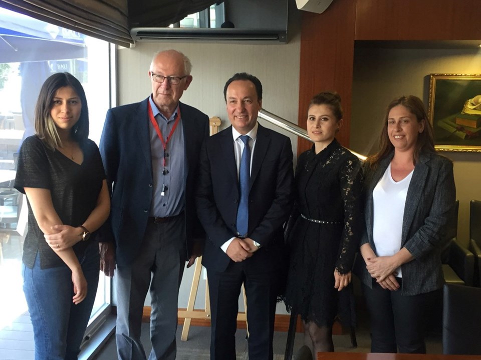 Mehpare Köseli, Prof. Rene Verdonk, Prof. Uğur Haklar, Beşire Virdil ve Ece Şimka