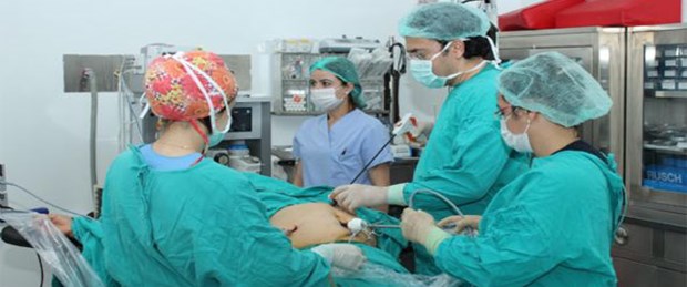 Midesinden 30 cm’lik kist çıktı