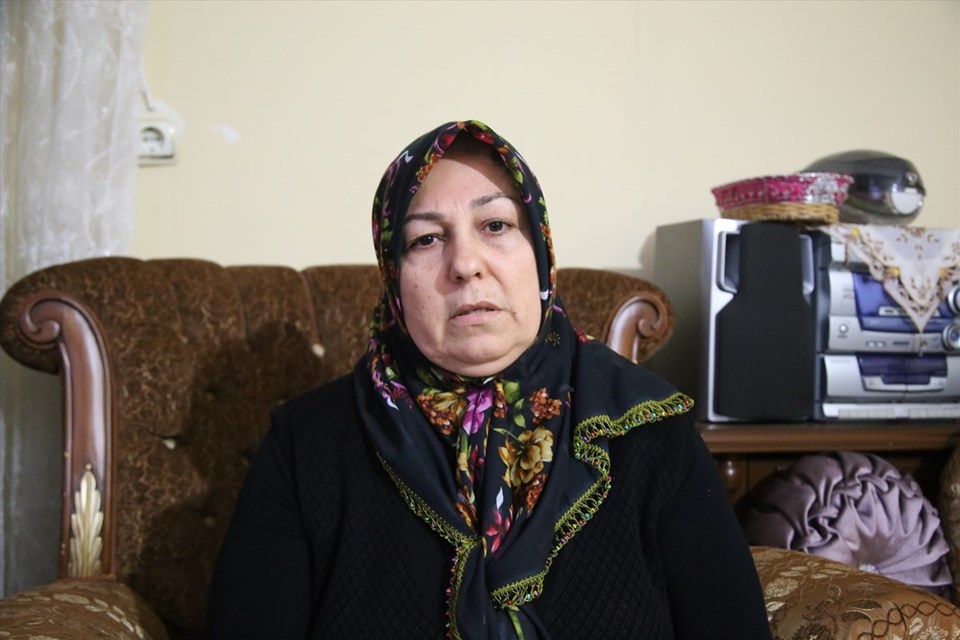 Melek Yiğit'in annesi Senem Yiğit
