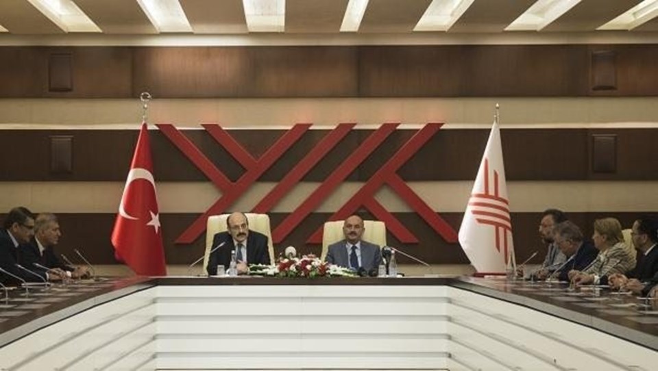 YÖK Başkanı Prof. Dr. Saraç ve Sağlık Bakanı Mehmet Müezzinoğlu