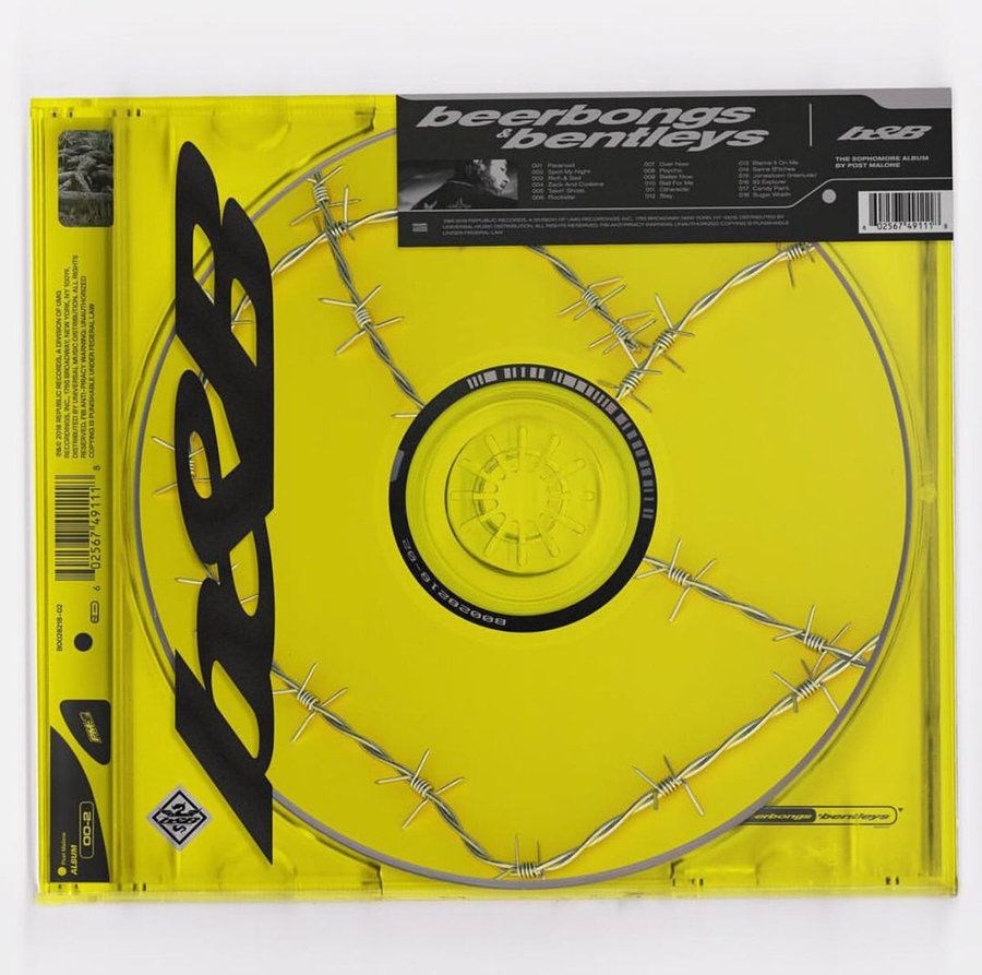 38. Post Malone, 'Beerbongs and Bentleys'