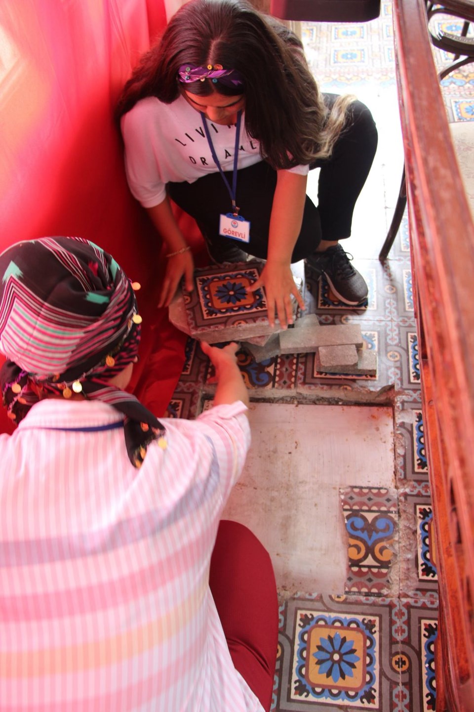 Atatürk Köşkü, Atatürk Köşkü’ndeki gizli geçit, gizli geçit, Trabzon, sarnıç