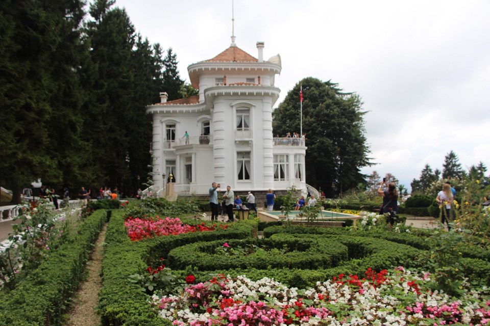 Atatürk Köşkü, Atatürk Köşkü’ndeki gizli geçit, gizli geçit, Trabzon, sarnıç