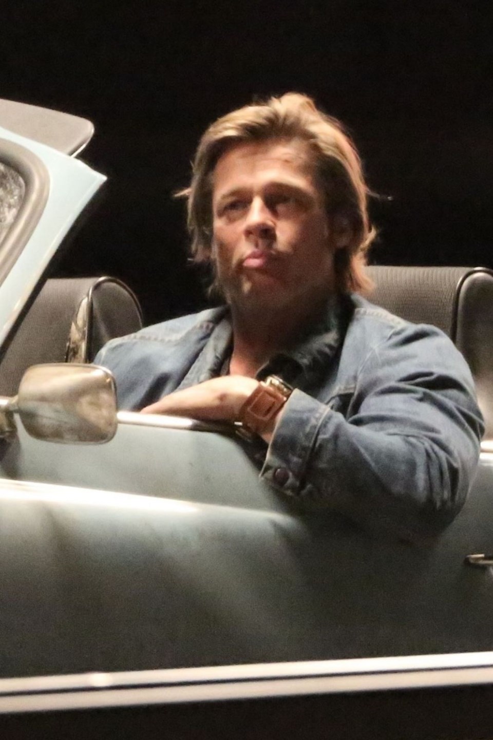 Brad Pitt Once Upon A Time In Hollywood Setinde 1 Ntv
