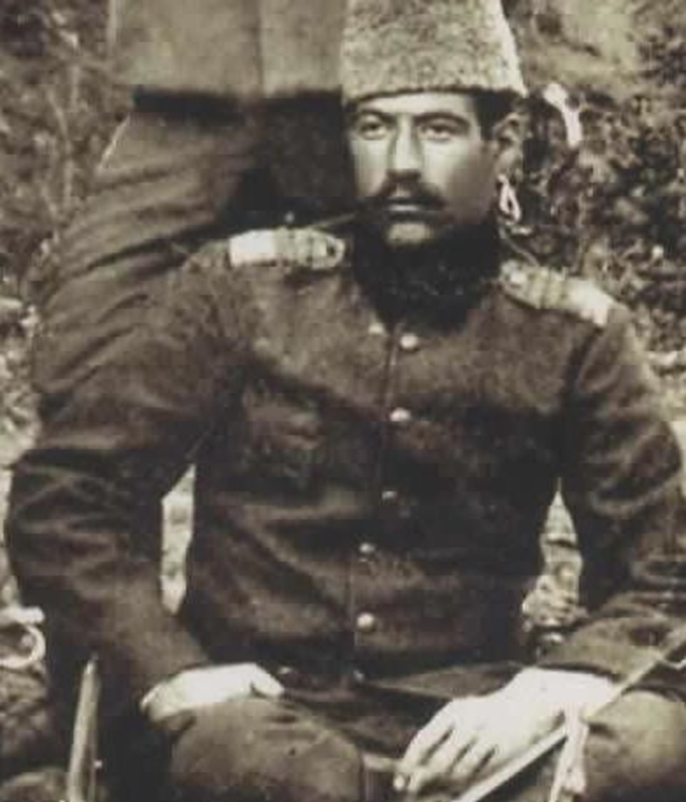 Yüzbaşı Yusuf Kenan. 25 Nisan 1915’te Çanakkale Kirte’de kahramanca savaşırken şehit düşmüştü.