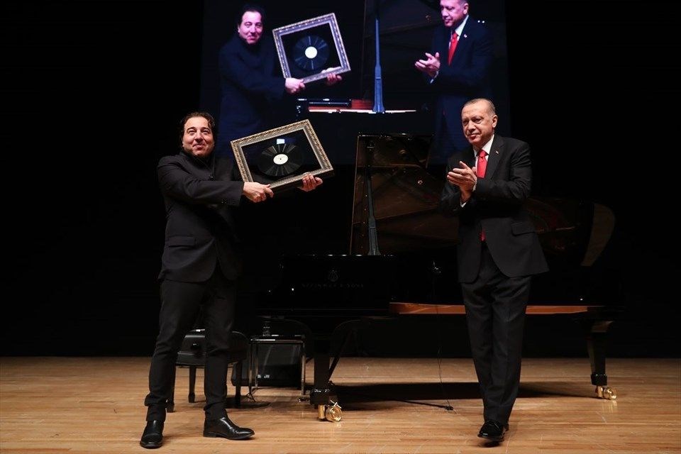 Fazıl Say, Cumhurbaşkanı Recep Tayyip Erdoğan, konser, Truva sonatı