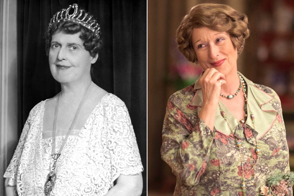 Girdiği her rolün hakkını veren Meryl Streep, peruğu, kilolu bedeni, abartılı ve komik kostümleri, mimikleri ve korkunç sesiyle muazzam bir karaktere imza attı.