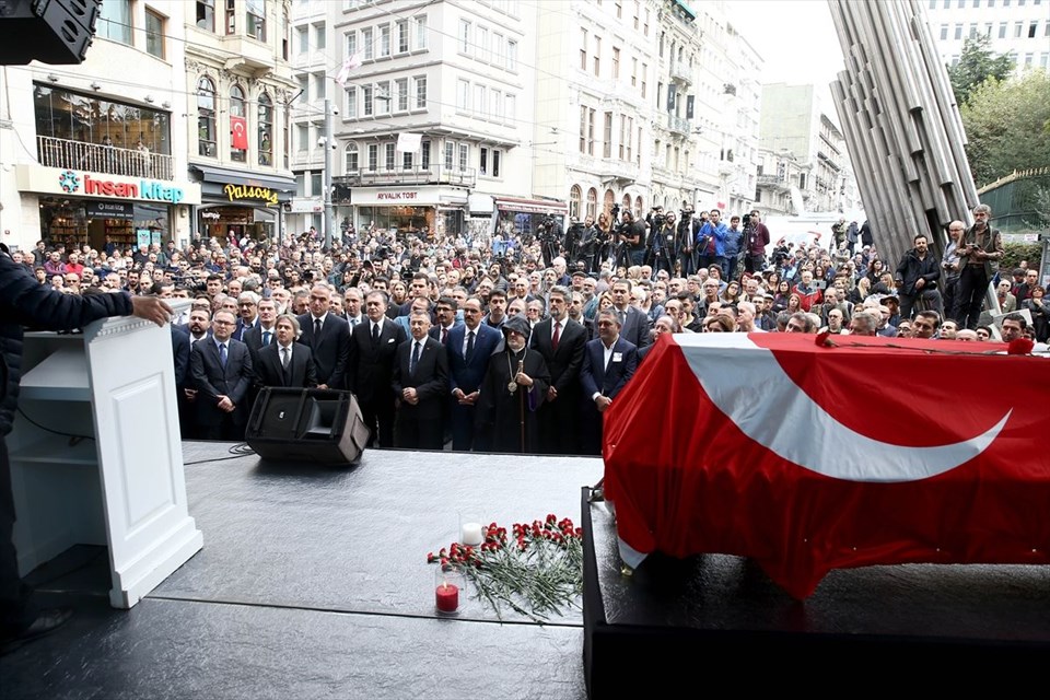 Ara Guler, Ara Guler için toren, Ara Guler'in son yolculuğu