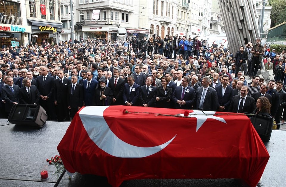 Ara Guler, Ara Guler için toren, Ara Guler'in son yolculuğu