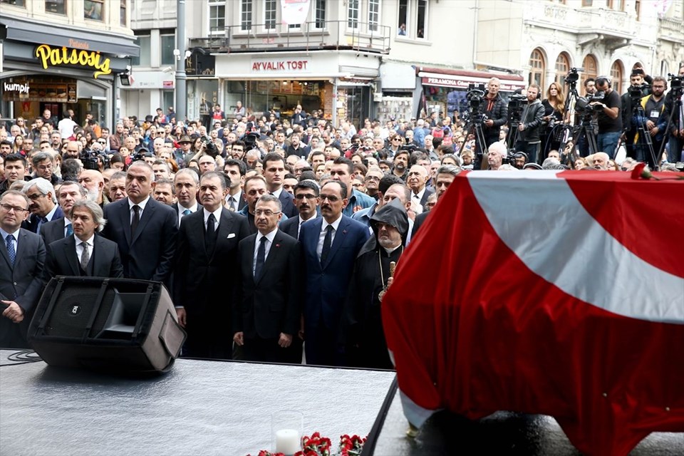 Ara Guler, Ara Guler için toren, Ara Guler'in son yolculuğu