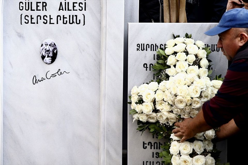 Ara Guler, Ara Guler için toren, Ara Guler'in son yolculuğu