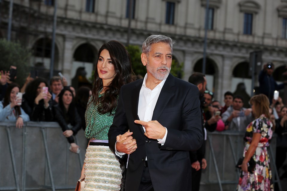 Amal Clooney, 'Evde kaldım' derken George ile tanıştım sözleriyle çok konuşulmuştu.