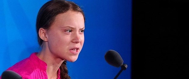 İklim aktivisti Greta Thunberg in BM konuşması Fatboy Slim şarkısına