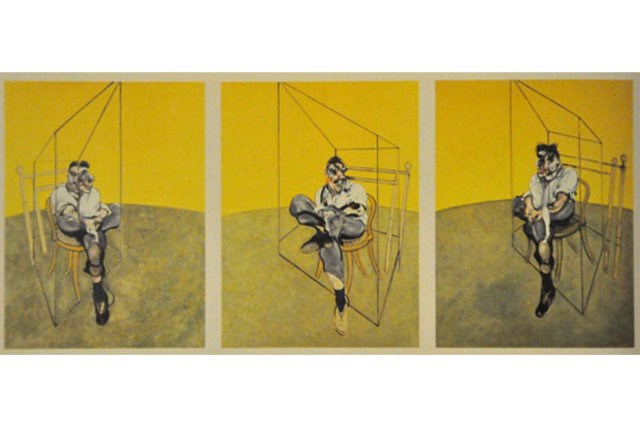 Three Studies of Lucian Freud - Francis Bacon, 1969