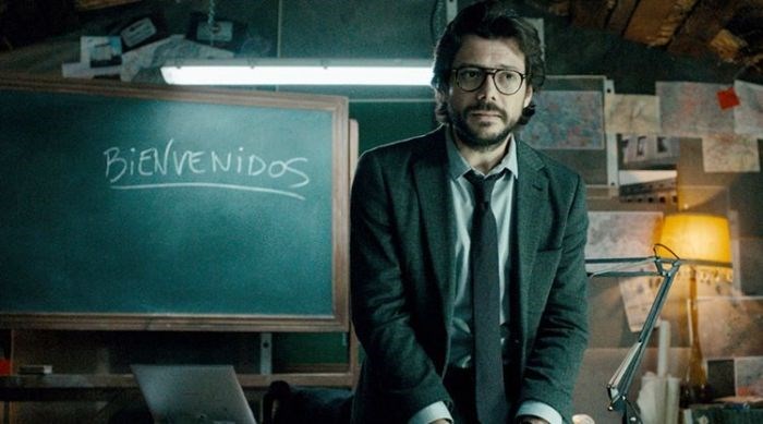la casa de papel profesör ile ilgili görsel sonucu